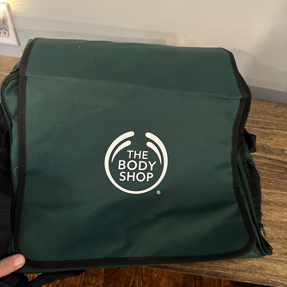 The Body Shop at Home messenger bag